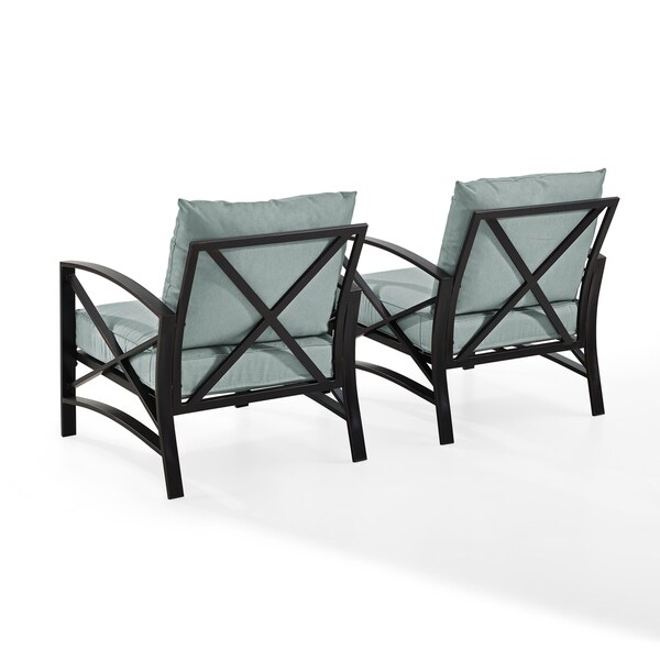 Crosley Kaplan 2piece Outdoor Chair Set