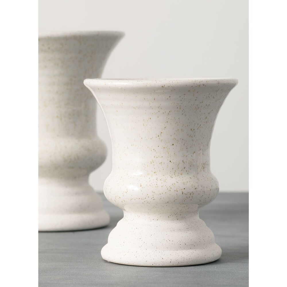 Sullivans Set of 2 Ceramic Vases 8\