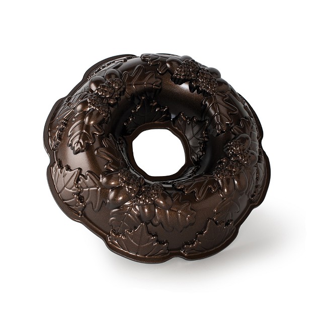 Nordic Ware Autumn Wreath Bundt Pan Bronze