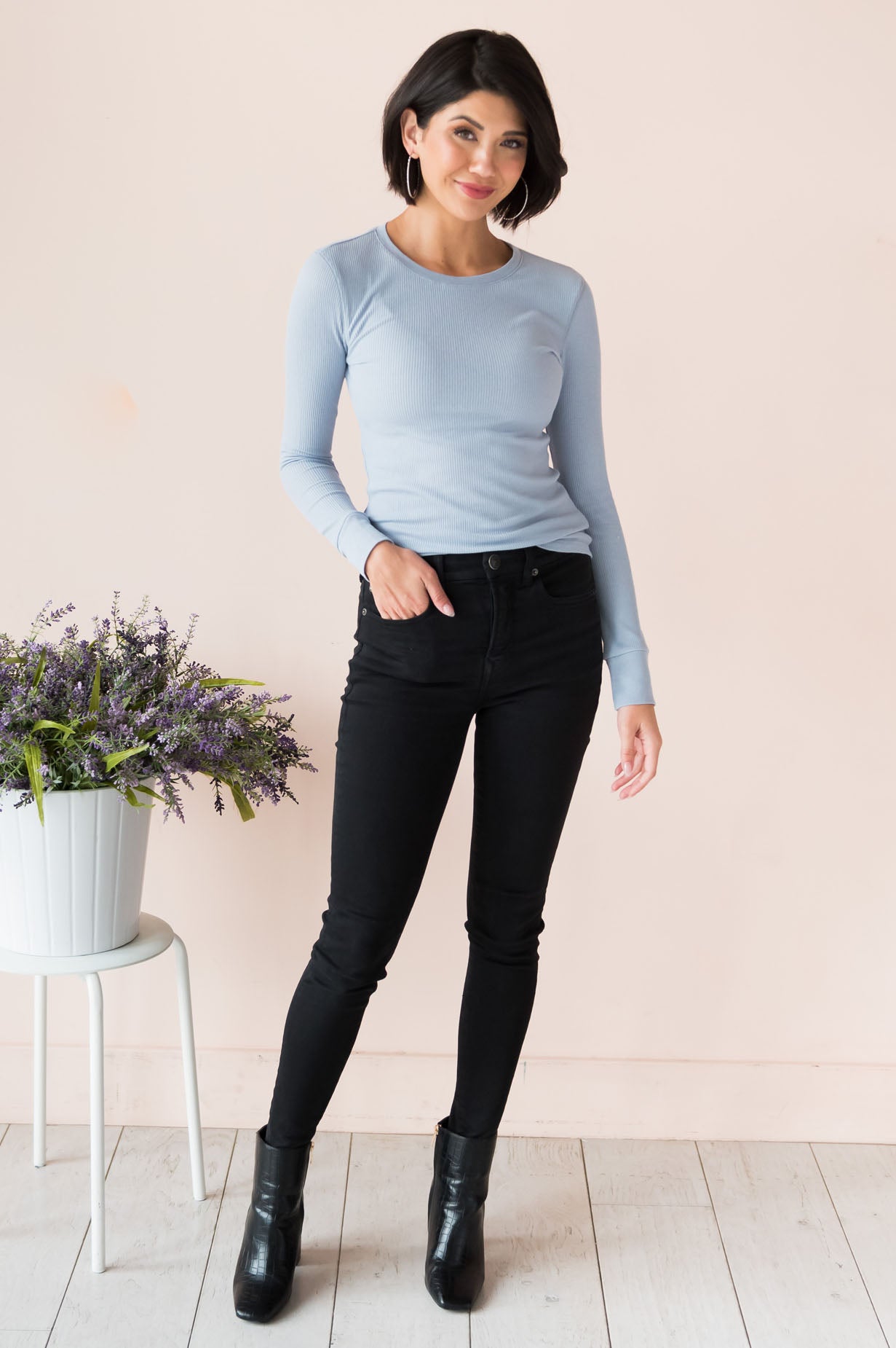 Warm Embrace Modest Thermal Top