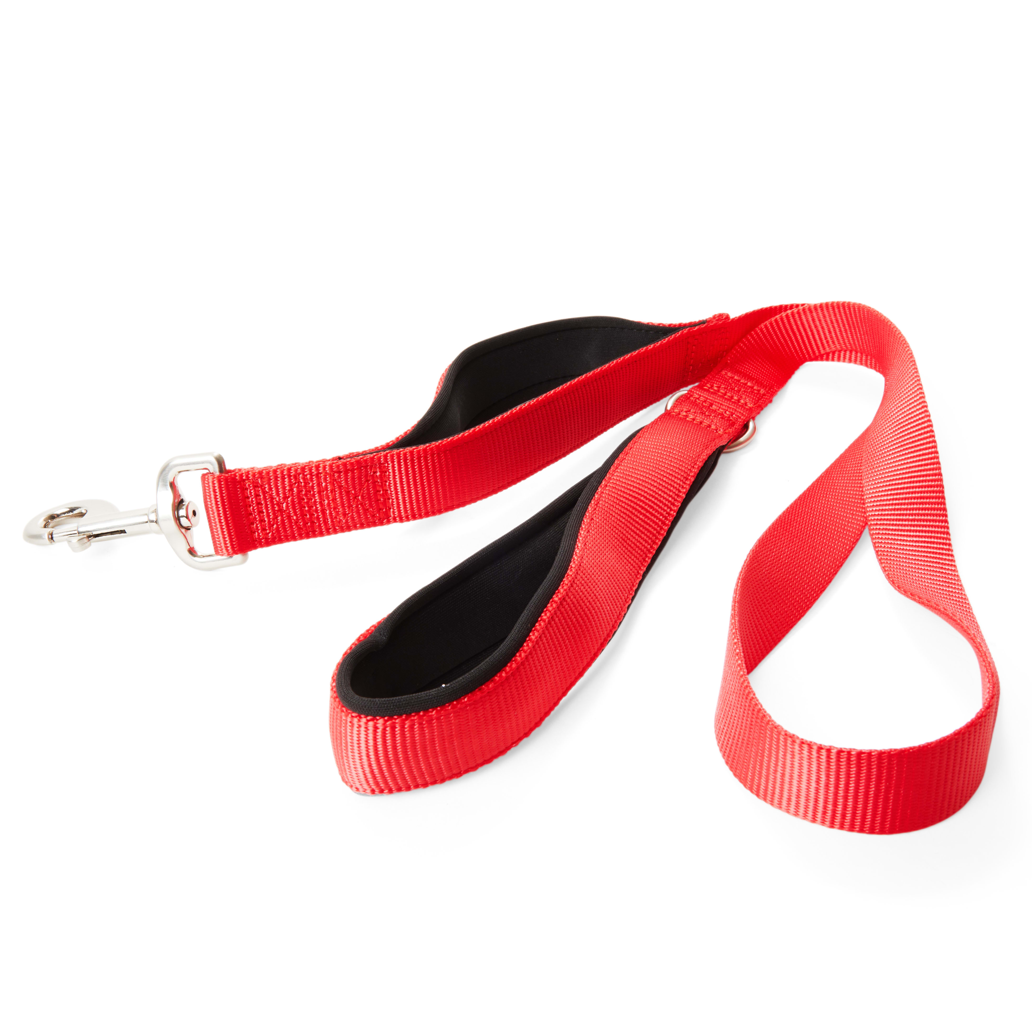 YOULY The Champion 2-in-1 Red Dog Lead， 4 ft.