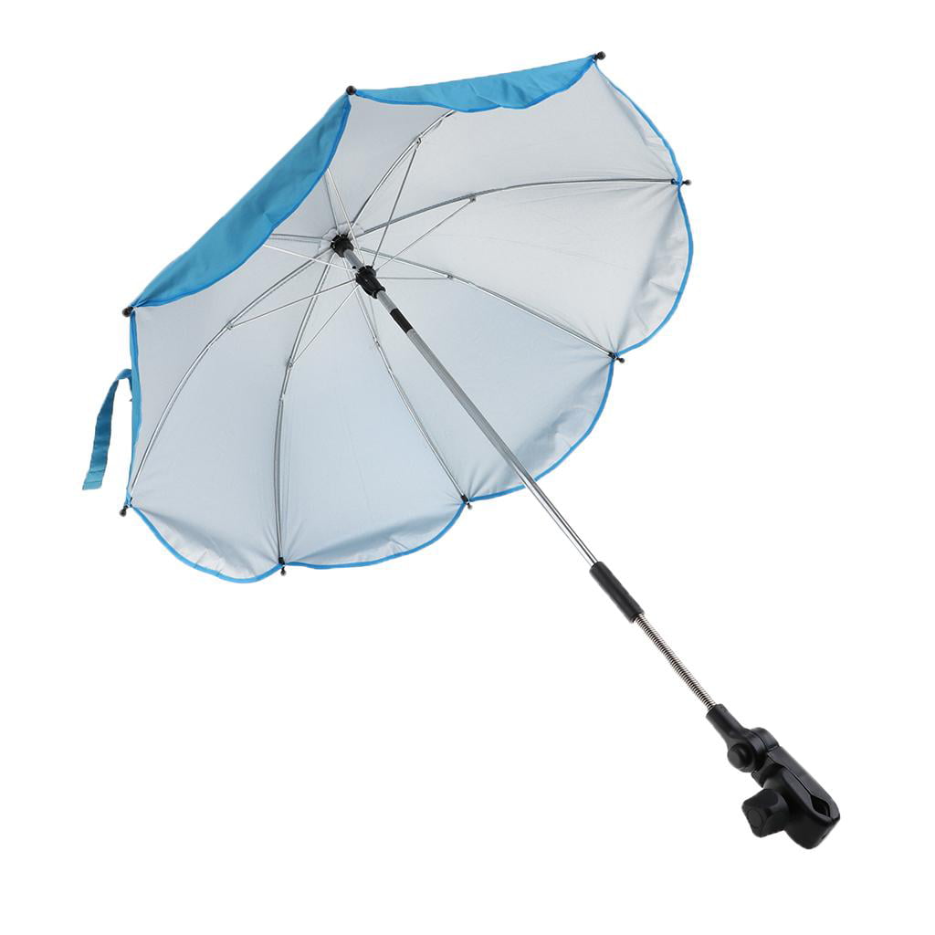 Water Beach Shelter Sunshade Umbrella Travel Outdoor Hiking Canopy Parasol Sky Blue