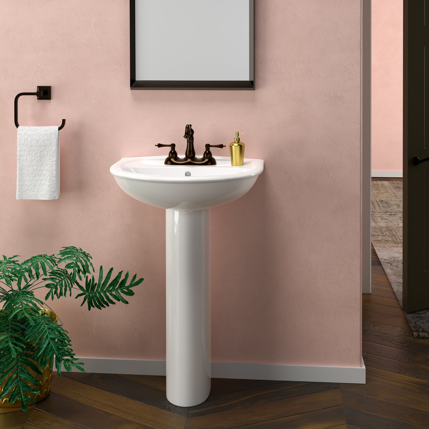 Karla 505 Pedestal Lavatory