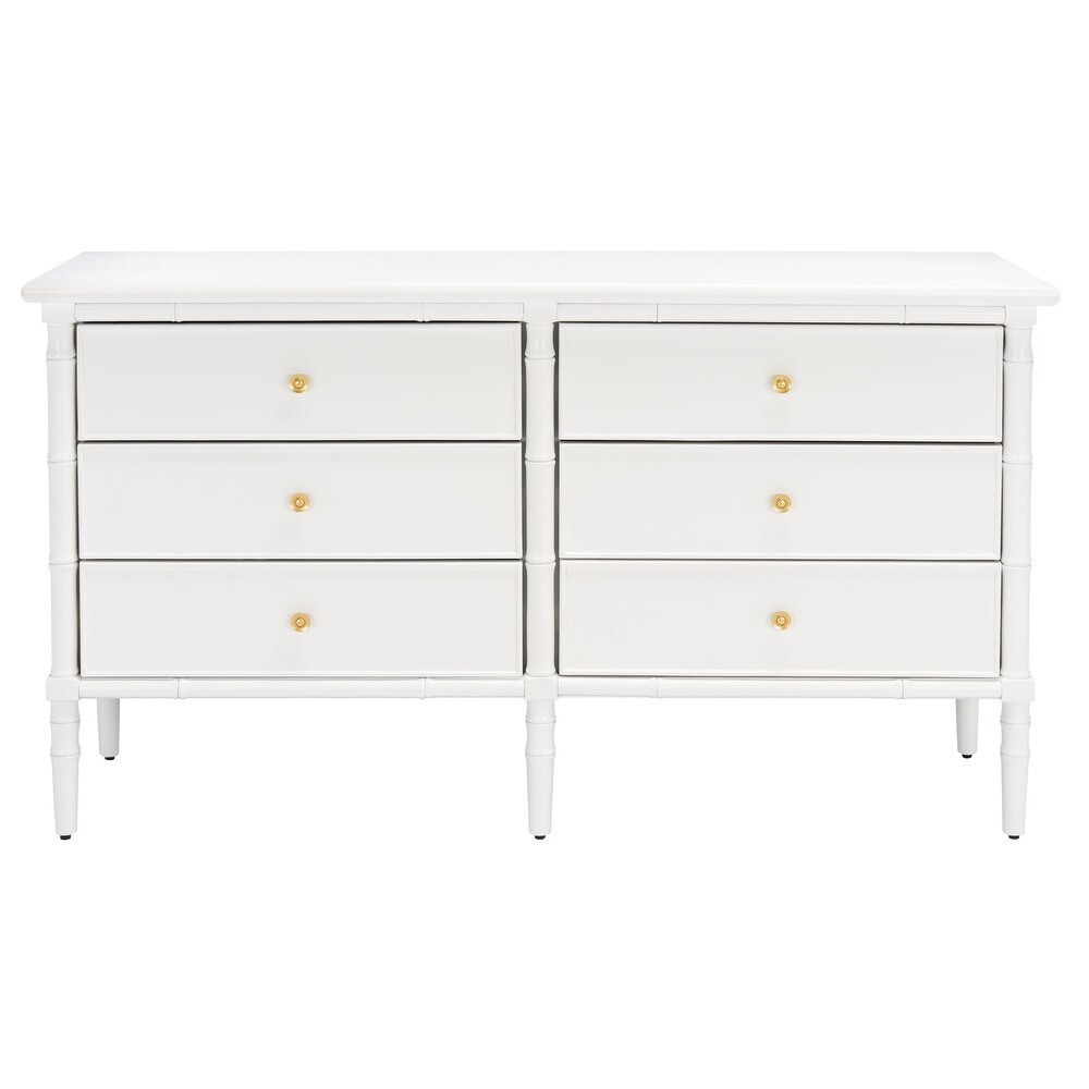 SAFAVIEH Couture Mina 6 Drawer Dresser