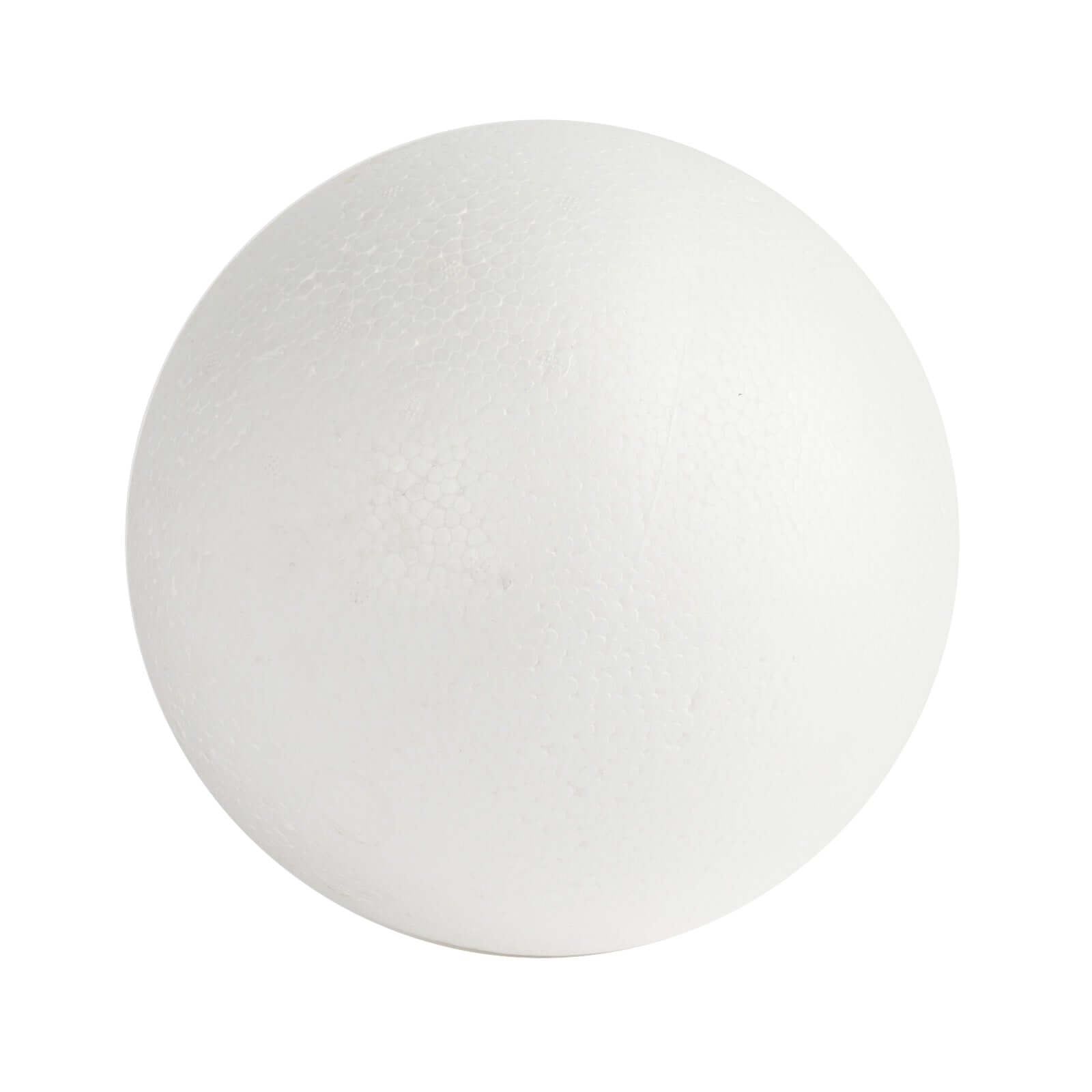 4 Pack White StyroFoam Foam Balls For Arts, Crafts and DIY 8