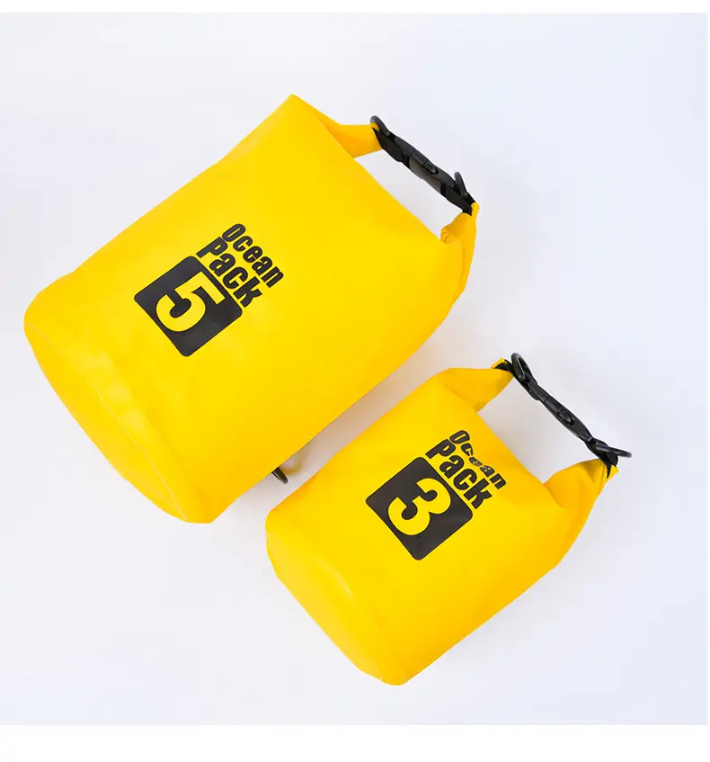 Wholesale Customized 500D PVC Dry Bag Waterproof Rucksack Dry Bag for Camping Hiking Travel Dry Bag Backpack