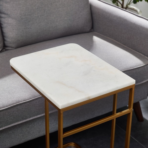 SEI Furniture Fuller Marble C Table