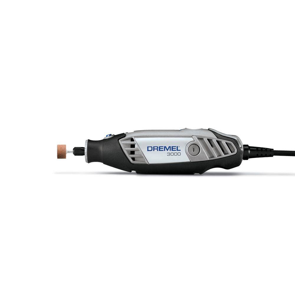 Dremel 3000 Series 1.2 Amp Variable Speed Corded Rotary Tool Kit + Rotary Keyless Multi-Chuck for 132