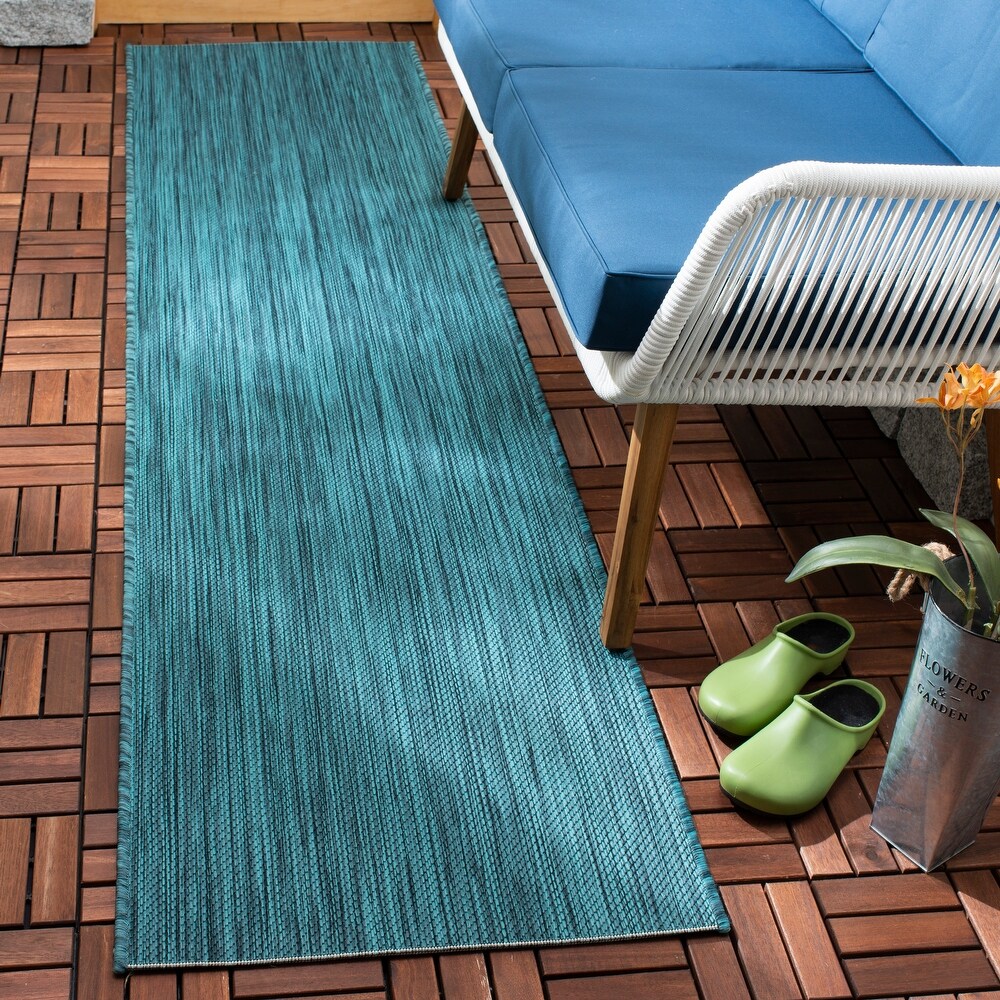 SAFAVIEH Beach House Adina Indoor/ Outdoor Waterproof Patio Backyard Rug