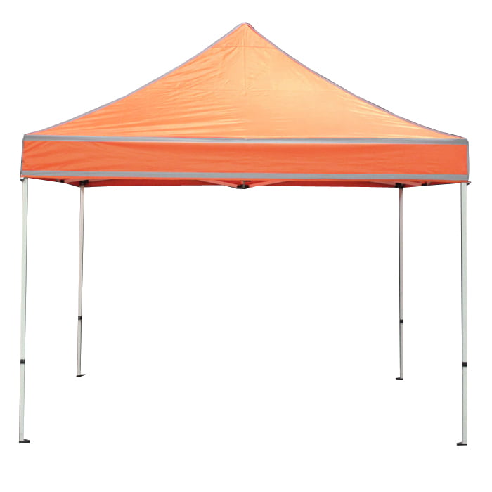 King Canopy FESTIVAL 10X10 Instant Pop Up Tent w/ HI-VIS ORANGE Cover