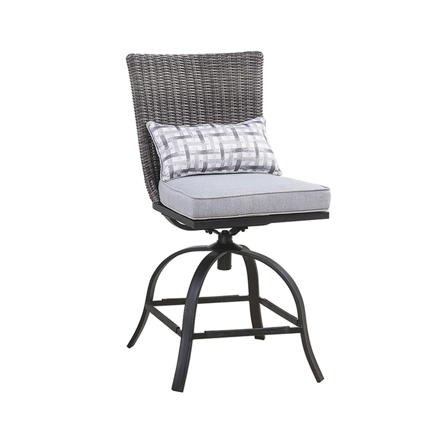 Living Accents Milano High Dining Patio Set with Fire Pit