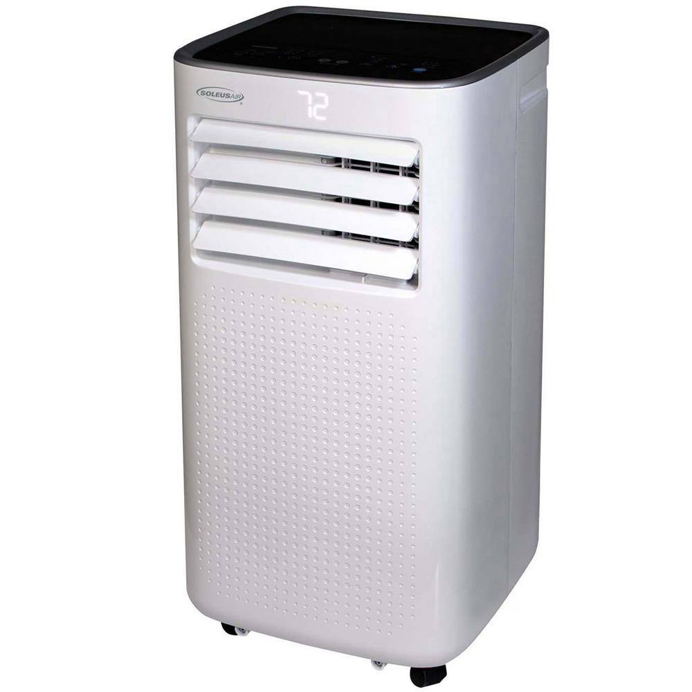 Soleus Air 6000 BTU (DOE) Portable Air Conditioner PSJ-06-01 Cools 250 sq. ft. with Heater and Dehumidifier with Remote White PSJ-06-01