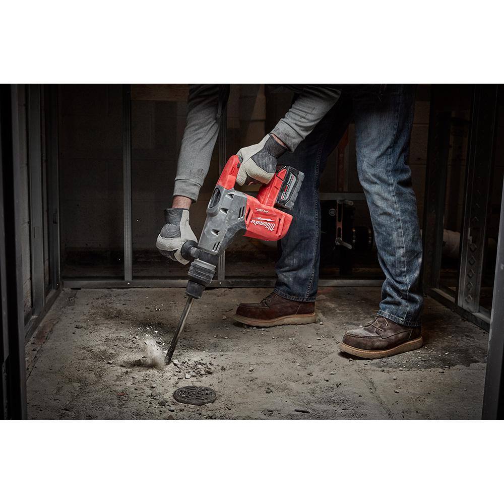 MW M18 FUEL 18V Lithium-Ion Brushless Cordless 1-916 in. SDS-Max Rotary Hammer (Tool-Only) 2717-20