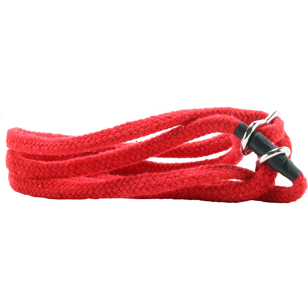 Cotton Wrist or Ankle Cuffs in Red