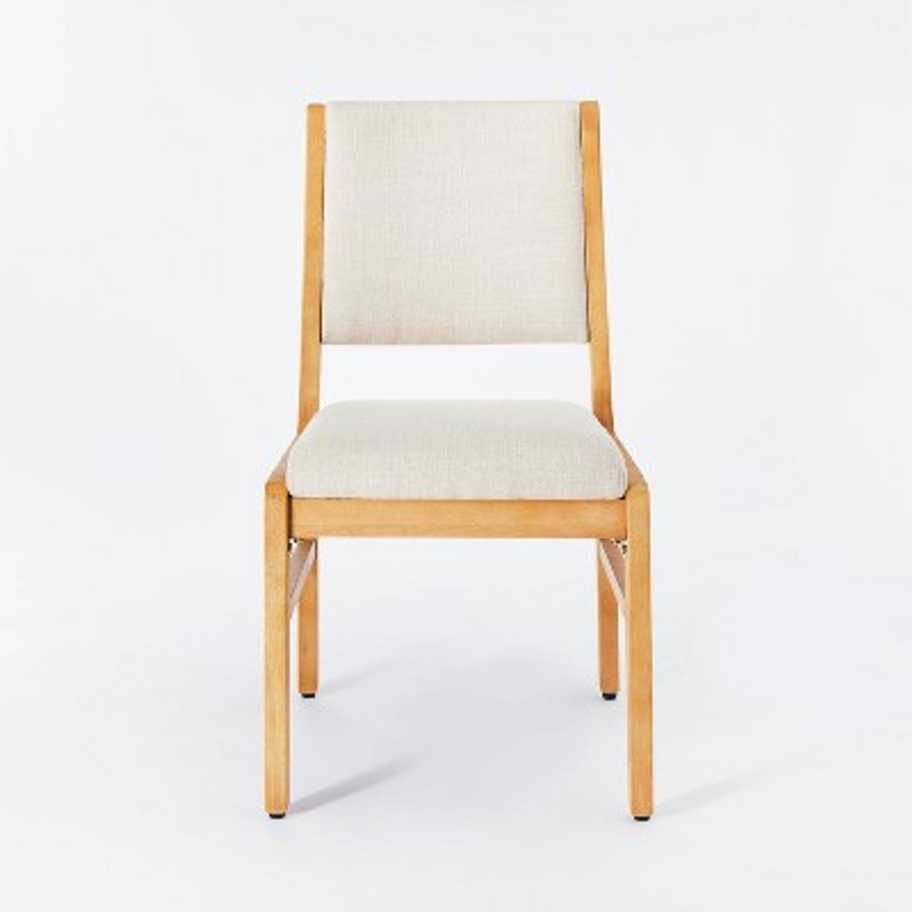 Centerville Wood Dining Chair with Upholstered Seat/Back Linen - Threshold designed with Studio McGee