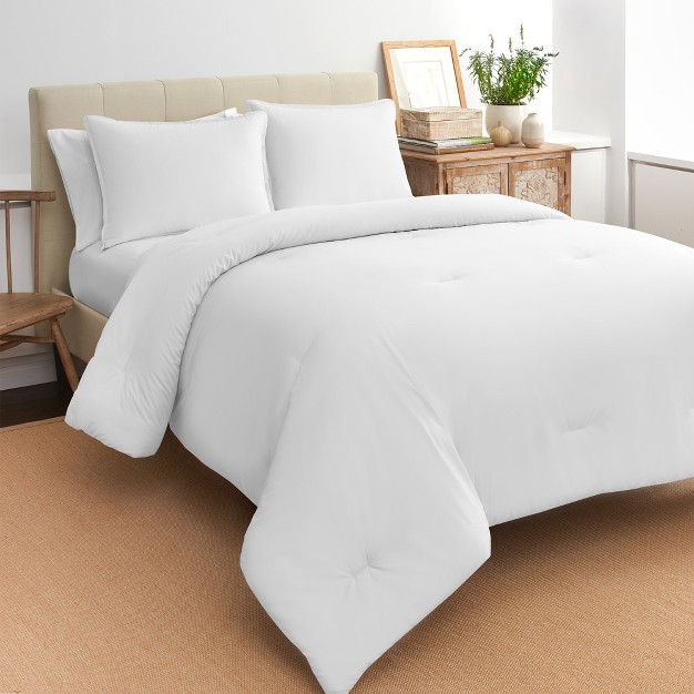 Reversible Percale Cotton Comforter Set Boutique Living