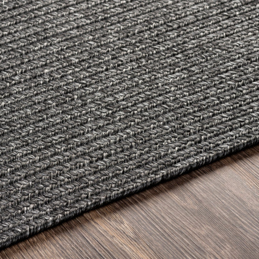 Chesapeake Bay Indoor/Outdoor Charcoal Rug