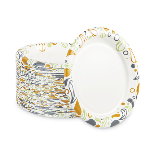 Boardwalk Deerfield Printed Paper Plates， 9