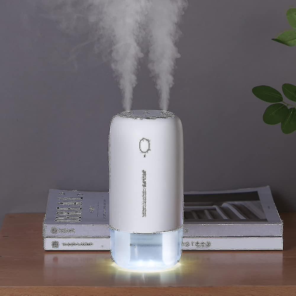 3600 Mah Cool Mist Air Humidifier， 500 Ml Portable Mini Car Humidifier， Personal Small Humidifier， A