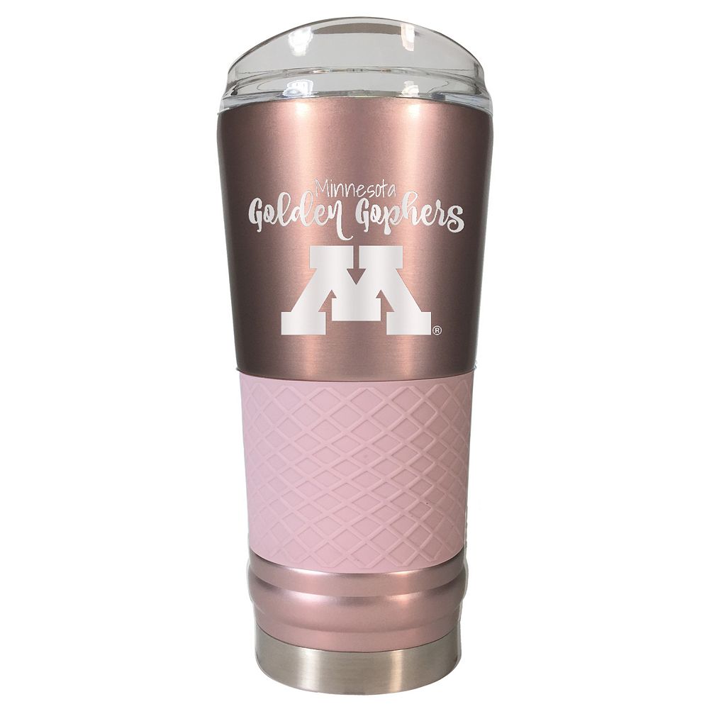 Minnesota Golden Gophers 24-Ounce Draft Rose Gold Tumbler