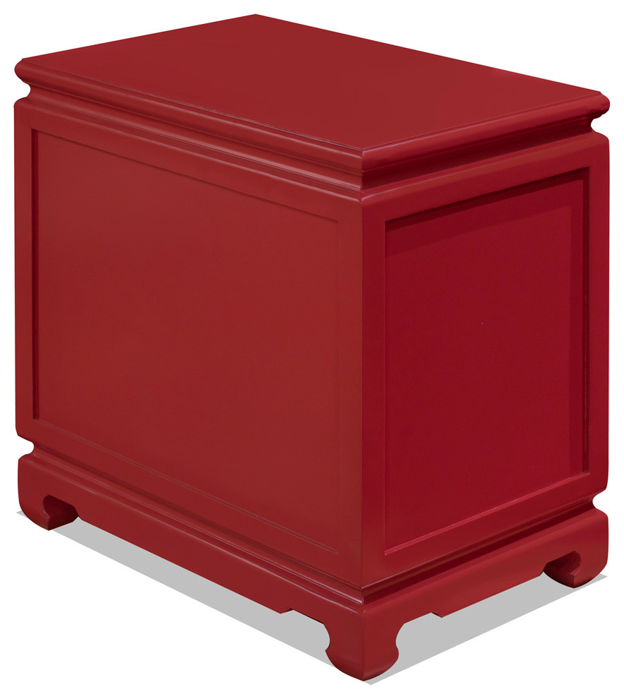 Red Elmwood Chinese Ming Cabinet   Asian   Accent Chests And Cabinets   by China Furniture and Arts  Houzz