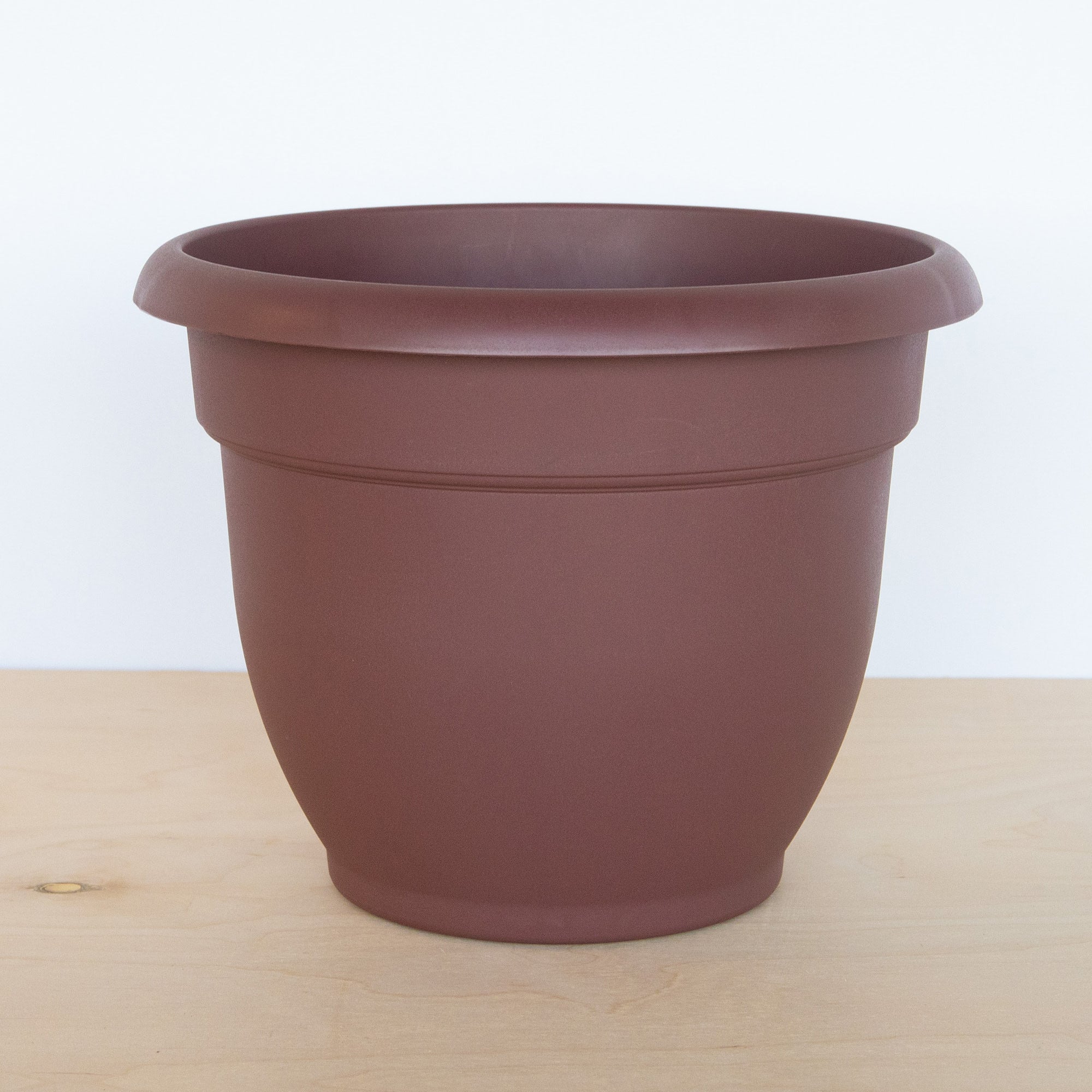 Bloem Ariana Self Watering Planter: 16" - Merlot - Durable Resin Pot, For Indoor and Outdoor Use, Self Watering Disk Included, Gardening, 6 Gallon Capacity