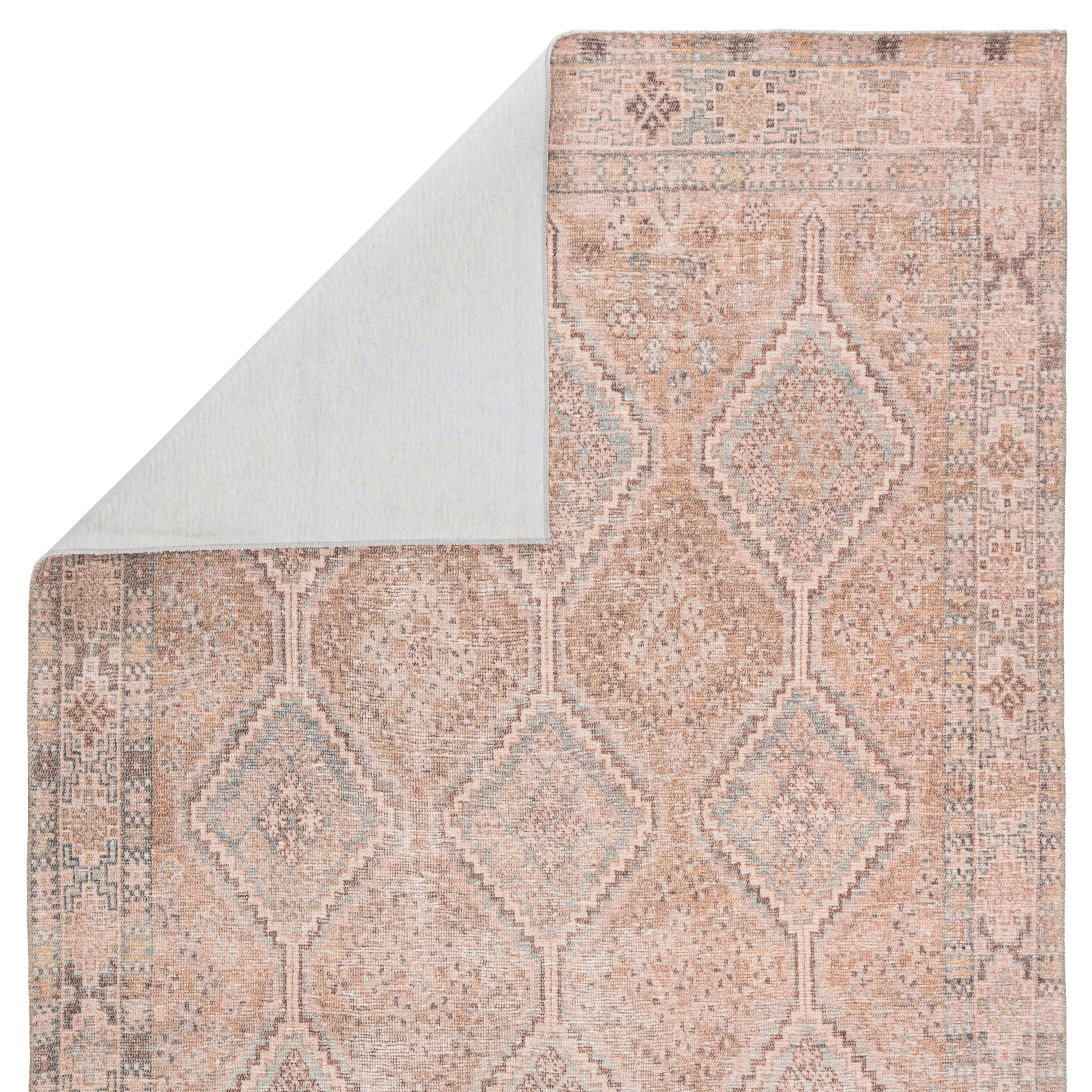 Marquesa Trellis Light Pink & Blue Rug