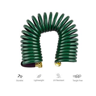 Instapark 34 in. x 25 ft. Heavy Duty Recoil Garden Hose GHN-06-25