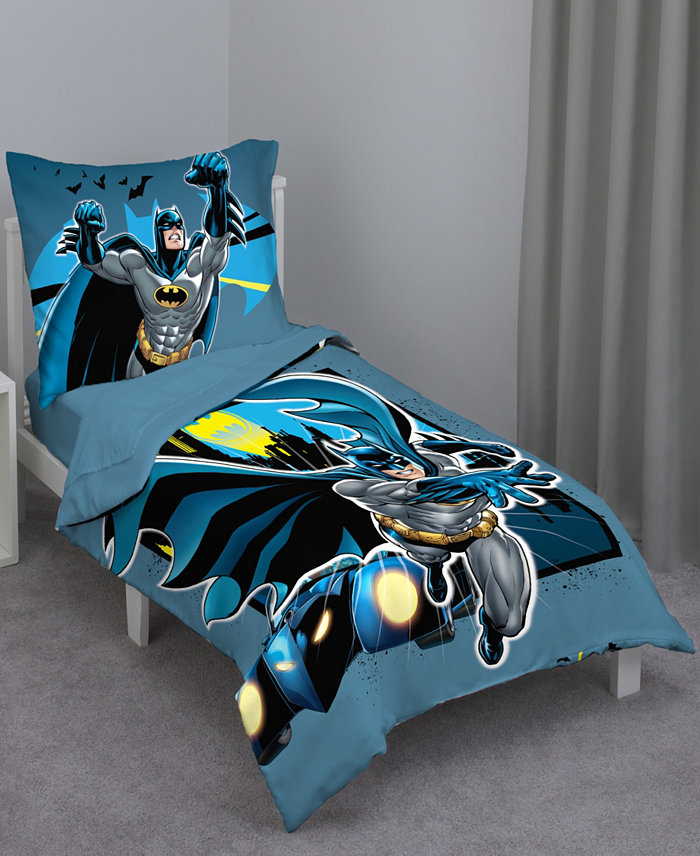 NoJo Batman 4-Piece Toddler Bedding Set