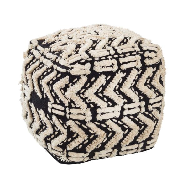 Mariel Cotton Pouf