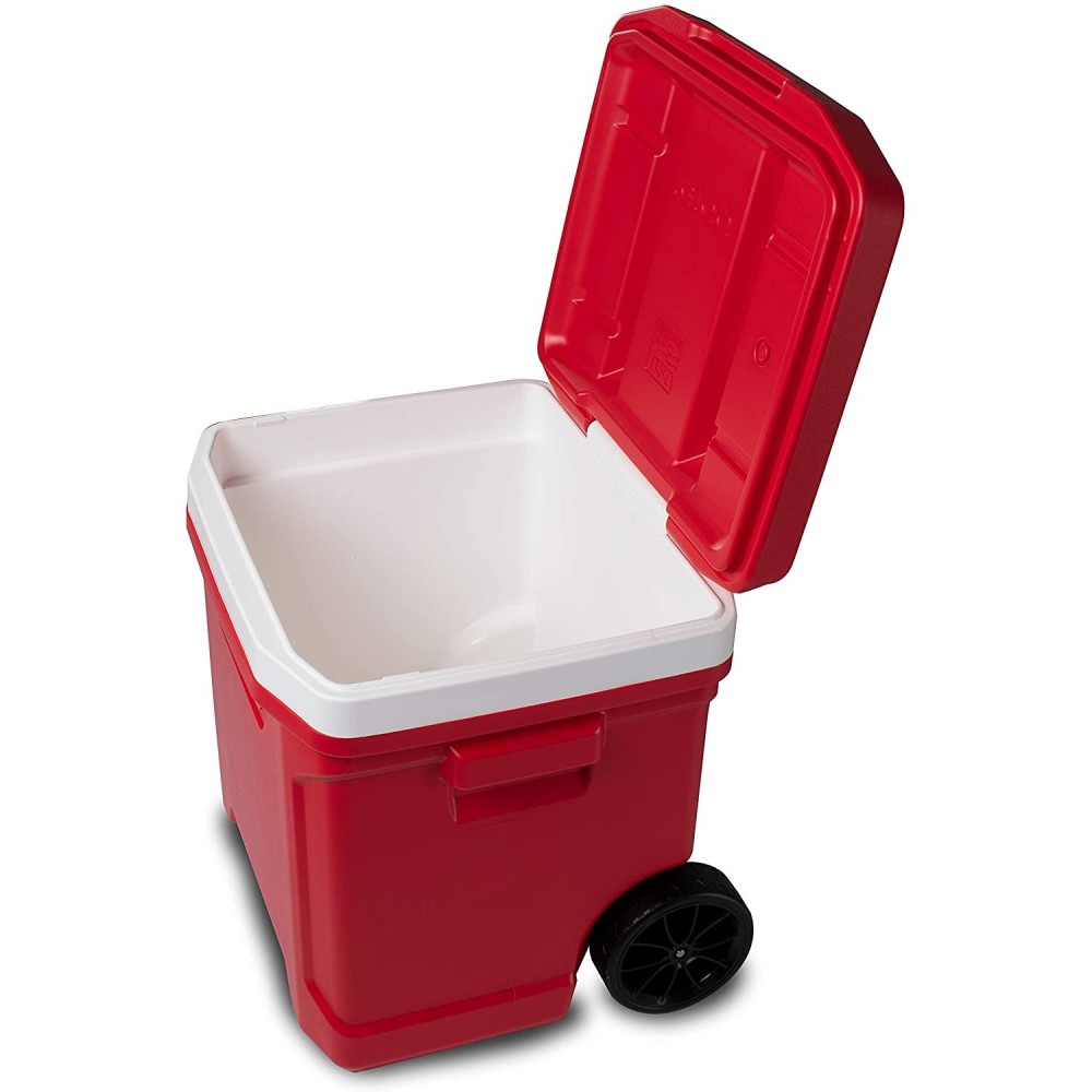 Igloo Profile II 60 Roller Hard Cooler Red Star 60qt ;