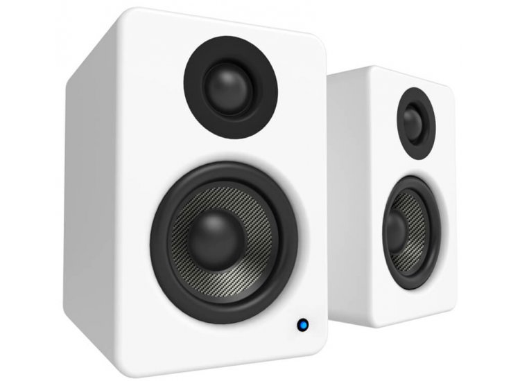 Kanto YU2 Powered Matte White Desktop Speakers (Pair)