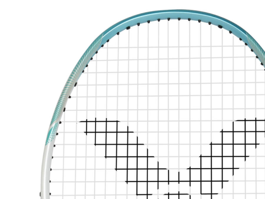 Victor Thruster K R (TK-R) Badminton Racket (White)