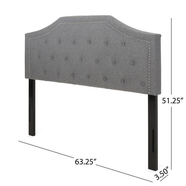 Elinor Upholstered Full/ Queen Headboard by Christopher Knight Home - - 30148026