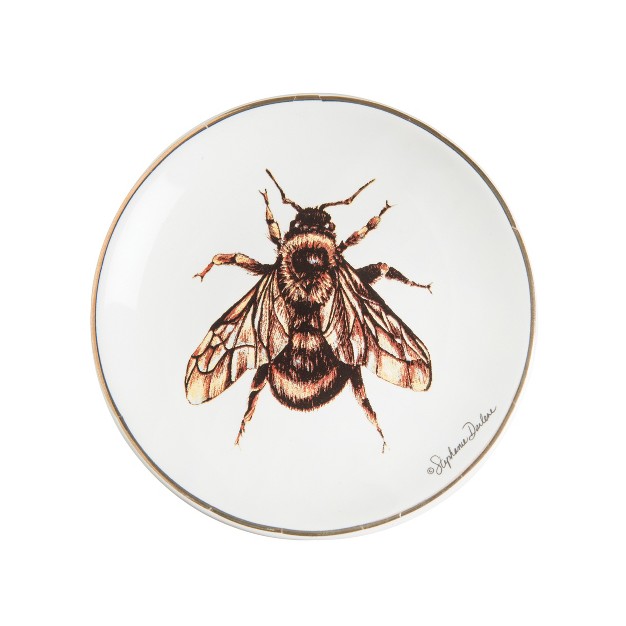 C amp f Home Round Bee Trinket Dish