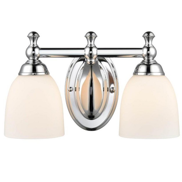 Millennium Lighting 2 Light Vanity Chrome