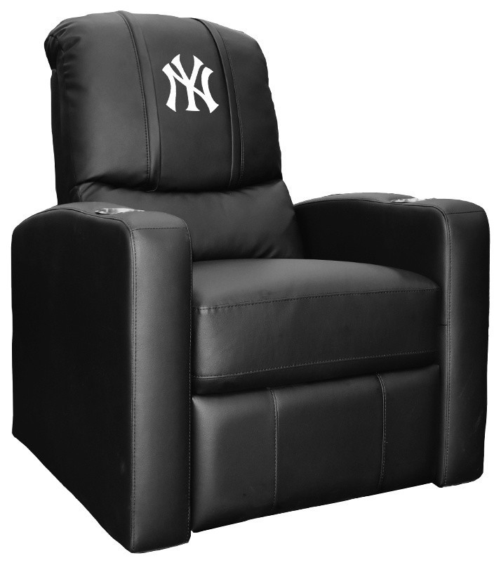 New York Yankees Man Cave Home Theater Recliner   Contemporary   Recliner Chairs   by DreamSeats LLC  Houzz