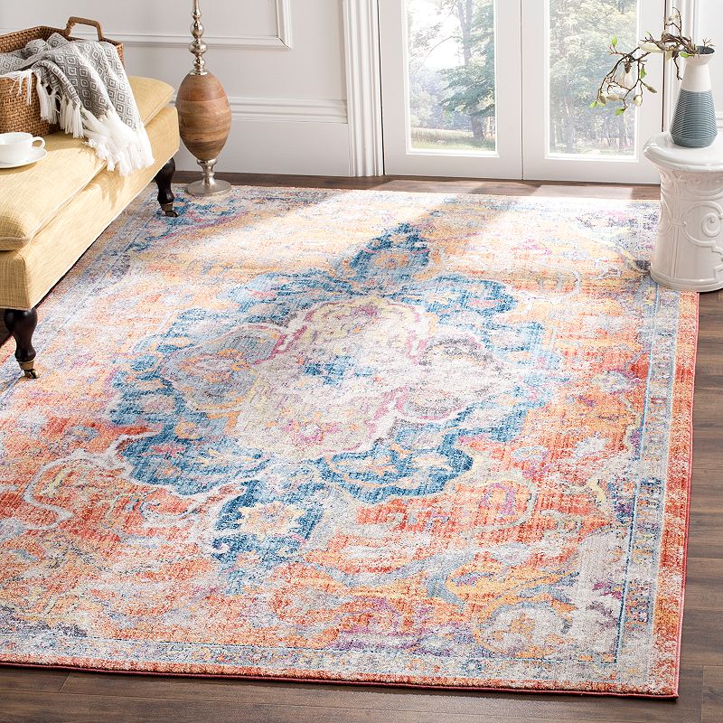 Safavieh Bristol Amelia Framed Floral Rug