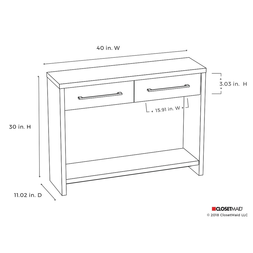 ClosetMaid Modular Console Table