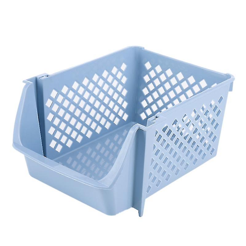 Stackable Kitchen Vegetable And Fruit Storage Basket Organizer For Food Snacks Toys Toiletries Plas