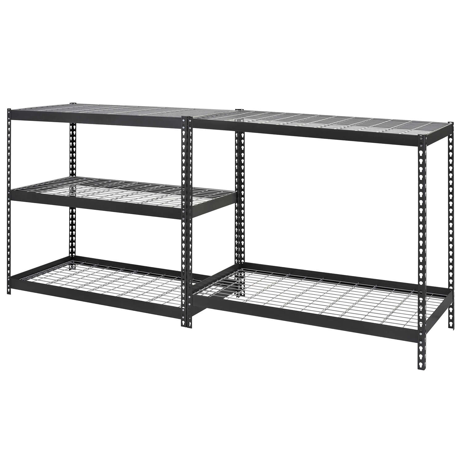 Muscle Rack Edsal 72 in. H X 48 in. W X 24 in. D Steel Shelving Unit