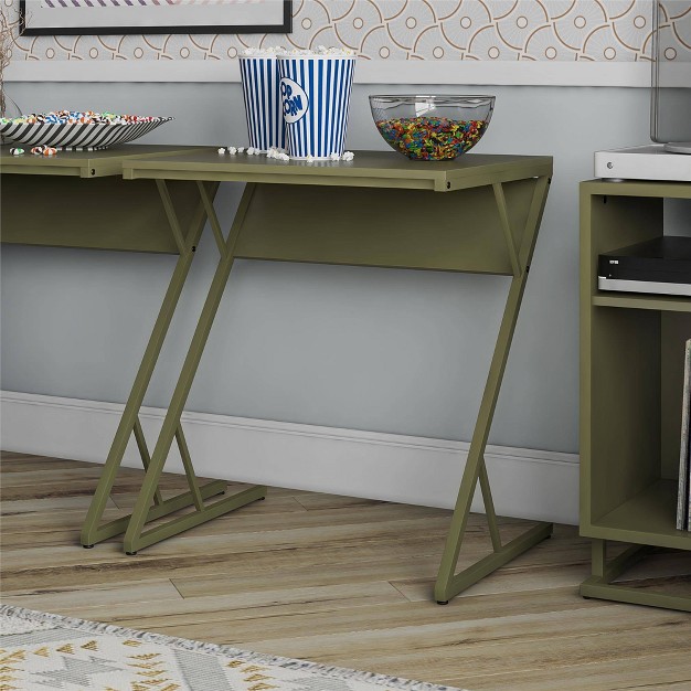 Regal Accent Table And Laptop Desk Novogratz