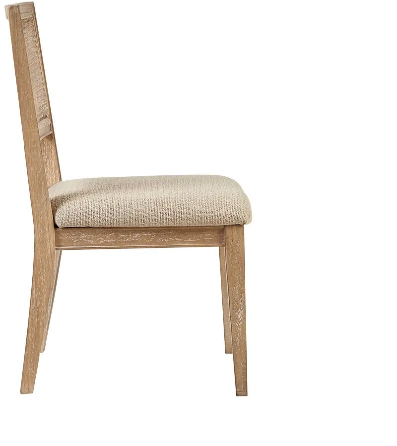 Modern Eclectic Wheat Brown Dining Room Chair