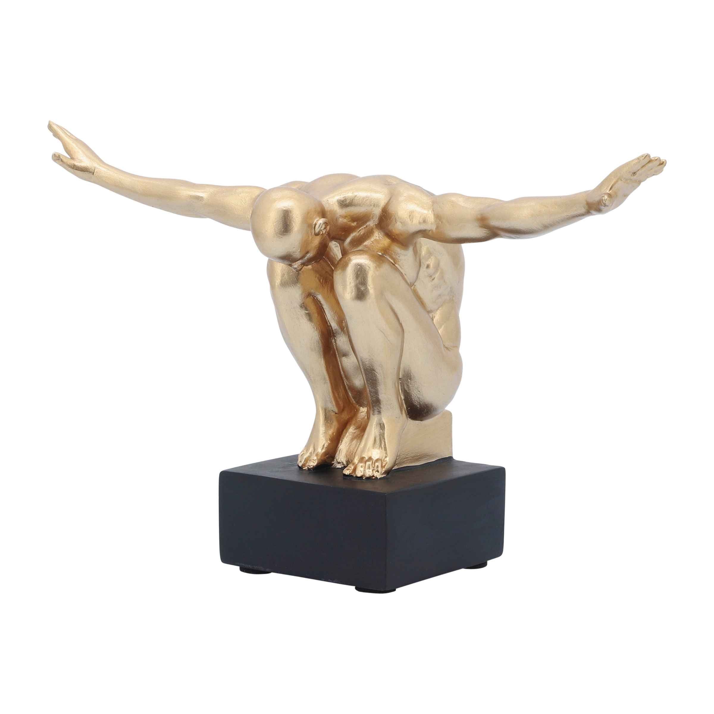 Man Resin Sculpture 15 Cm 16935-01