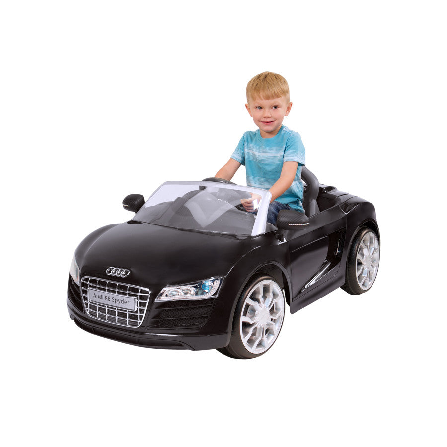 Audi R8 Spyder 6-Volt Battery Ride-On Vehicle