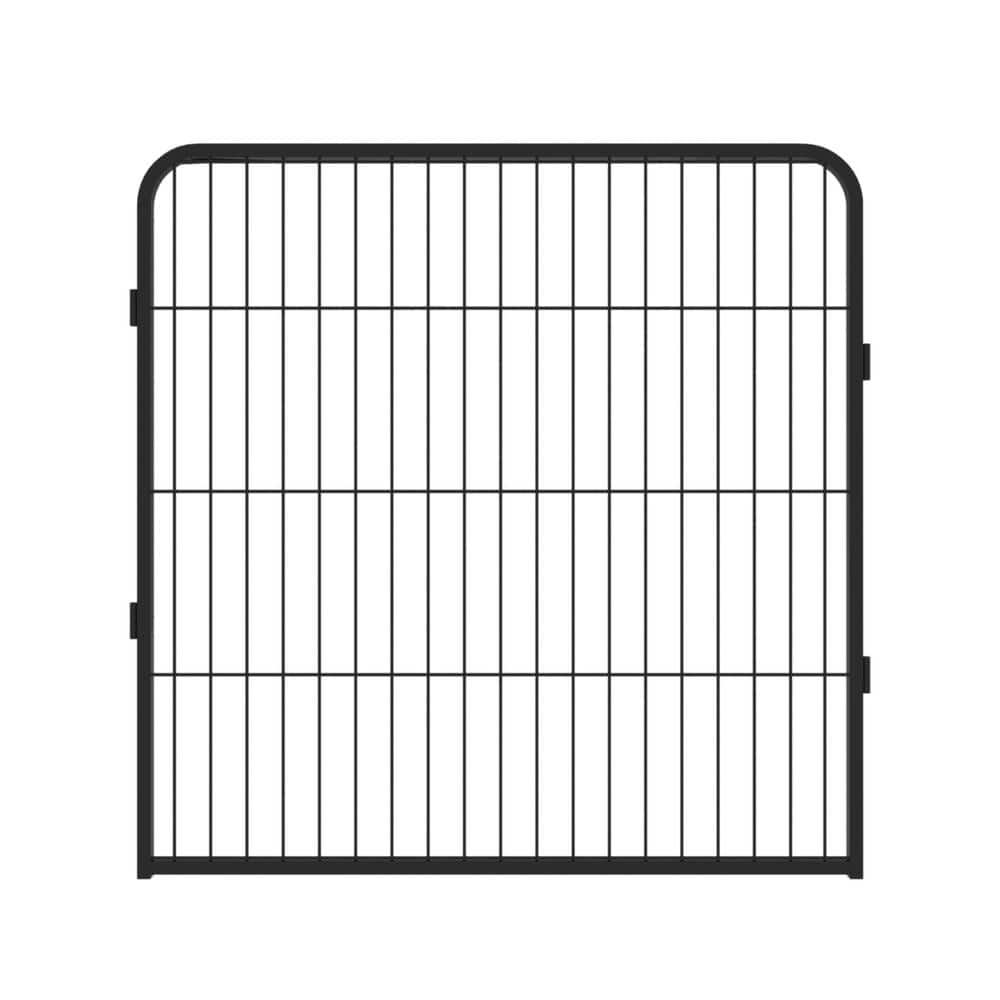 Tatayosi Coverage Area 0.002-Acre Wireless 16-Panels Large outdoor Iron Puppy Dog Fence Pet Dog Playpen J-Y-W24138332