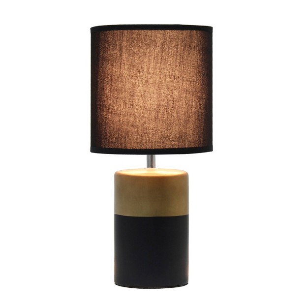 Two tone Basics Table Lamp Simple Designs