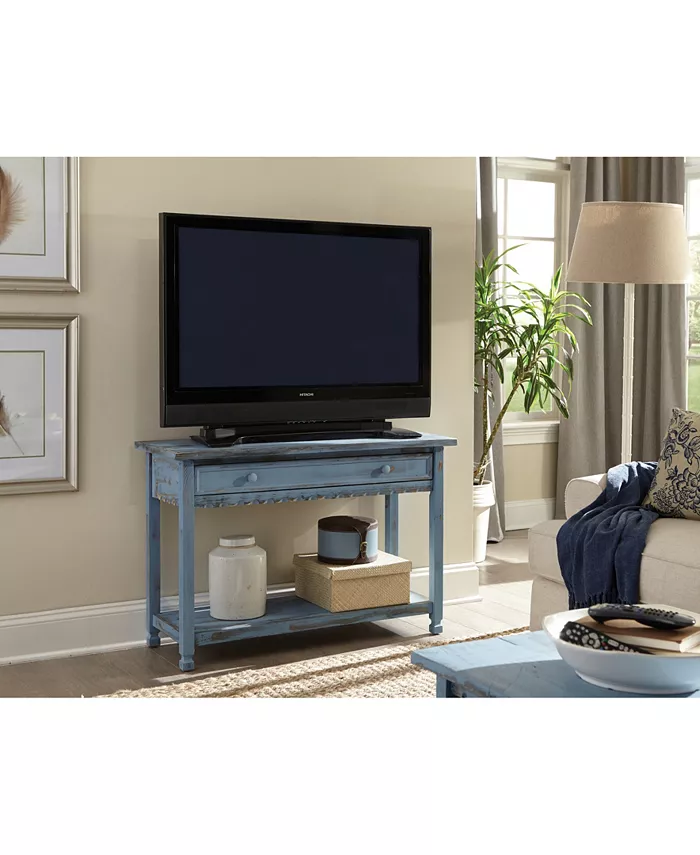 Alaterre Furniture Country Cottage Media Console Table