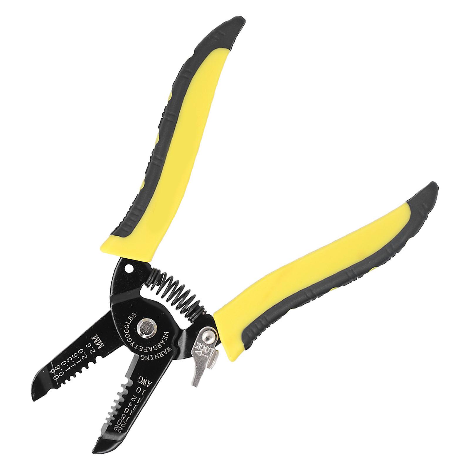 Wire Stripper Highcarbon Steel Wire Stripping And Cutting Plier For Stripping Wires Of 0.62.6mm Diameter