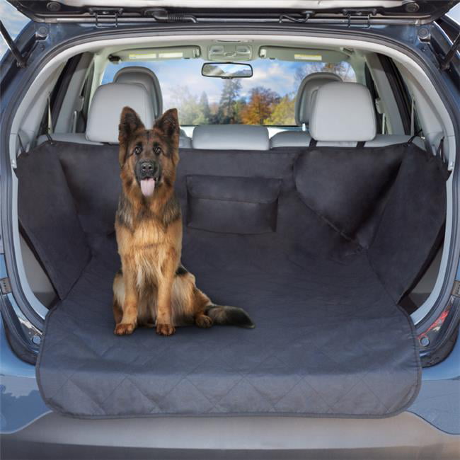 Petmaker 80-PET6045 Cargo Liner Dog Waterproof Seat Cover with Non-Slip Trunk Pet Travel Matand#44; Black